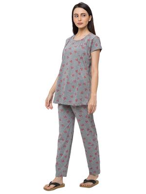 polka dot tee with pyjama set maternity wear - 17341278 - Standard Image - 2
