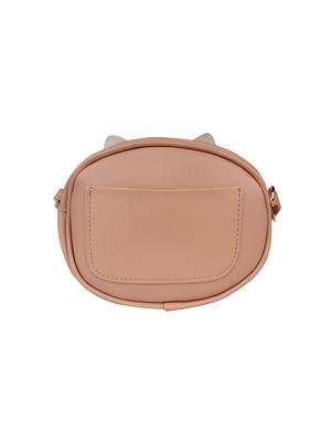 pink leatherette (pu) regular sling bag - 17341351 - Standard Image - 2