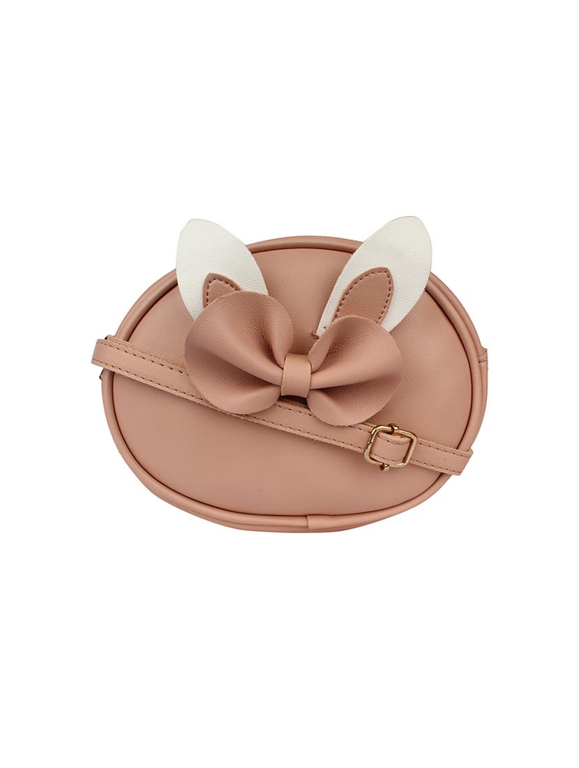 pink leatherette (pu) regular sling bag - 17341351 - Zoom Image - 1