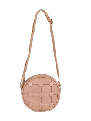 pink leatherette (pu) regular sling bag - 17341358 - Standard Image - 5