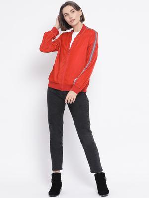 side tape bomber jacket - 17341446 - Standard Image - 4