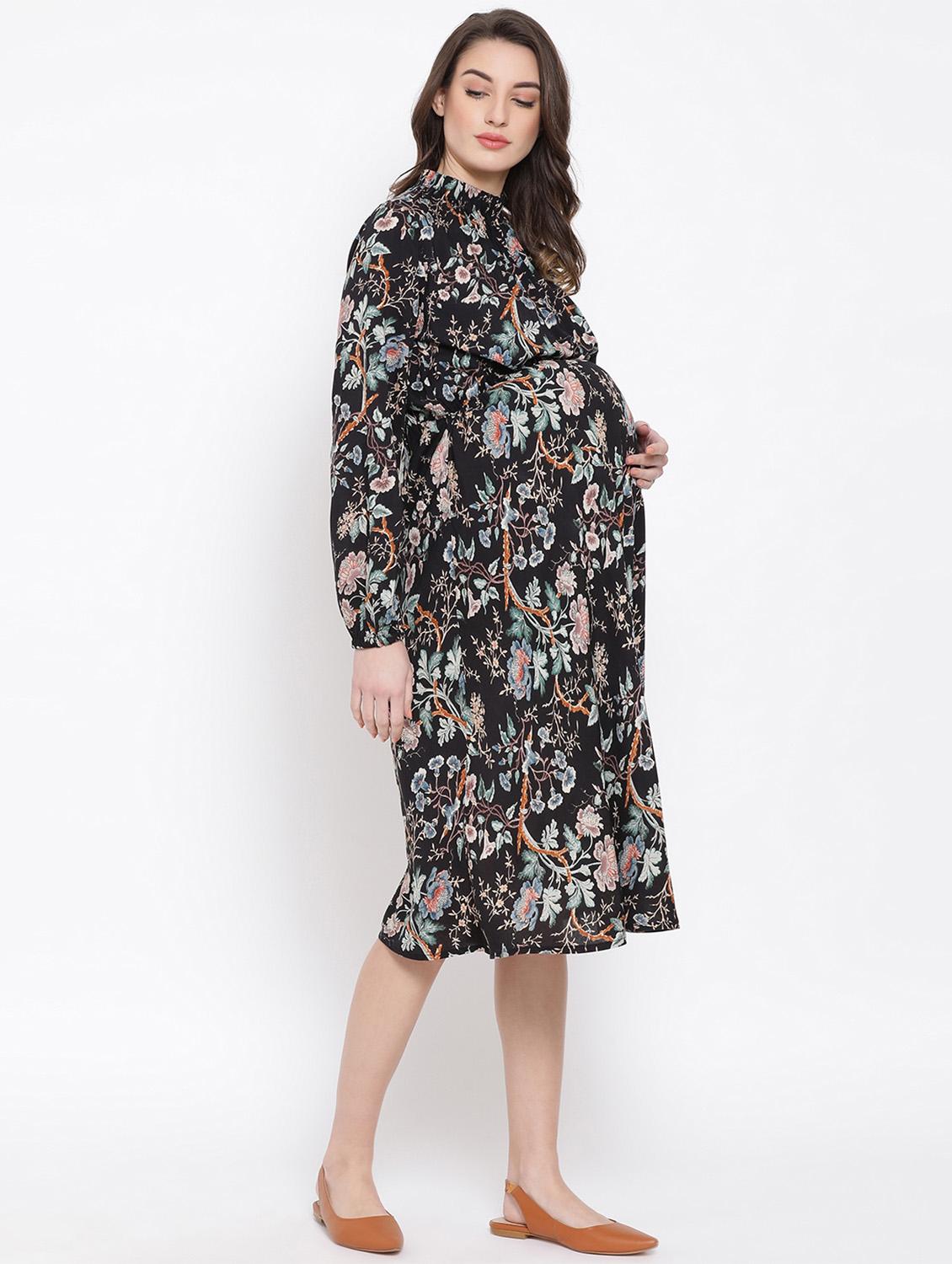 printed maternity dress - 17341459 - Zoom Image - 2