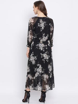 floral maxi dress - 17341475 - Standard Image - 4