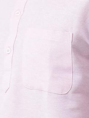 pink solid short kurta - 17341533 - Standard Image - 5