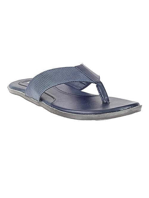 navy toe separator slippers - 17341554 - Standard Image - 1
