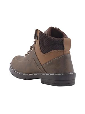 brown lace up boots - 17341555 - Standard Image - 3