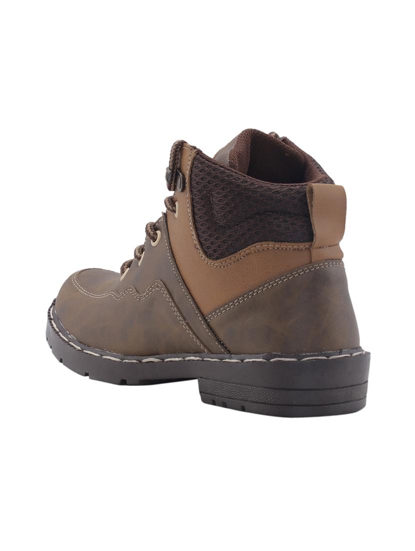 brown lace up boots - 17341555 - Zoom Image - 3