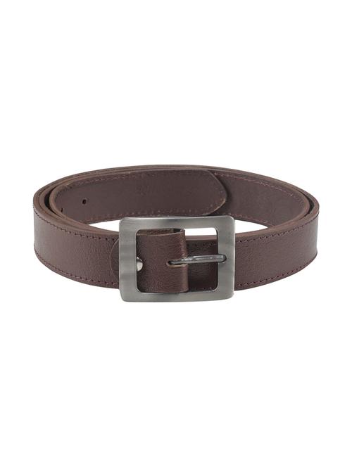 black leather belt - 17341565 - Standard Image - 1