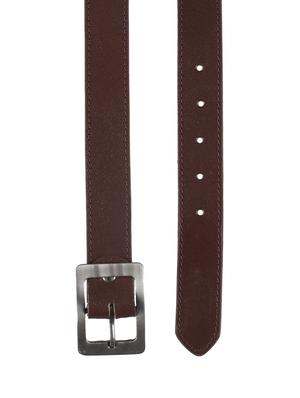 black leather belt - 17341565 - Standard Image - 3