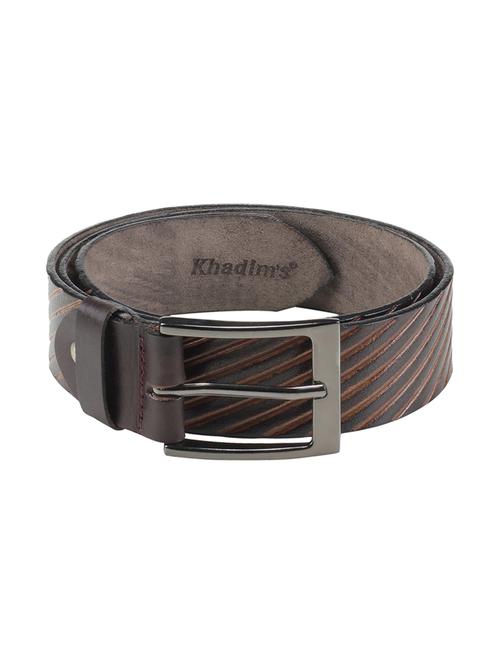 black leather belt - 17341567 - Standard Image - 1