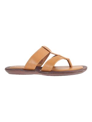 tan toe separator slippers - 17341611 - Standard Image - 2