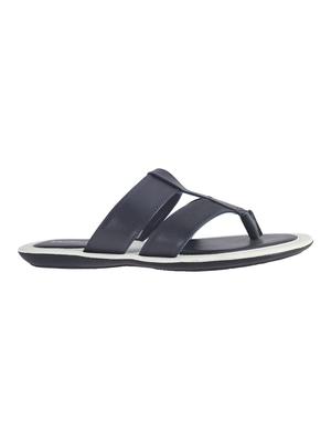 navy toe separator slippers - 17341612 - Standard Image - 2