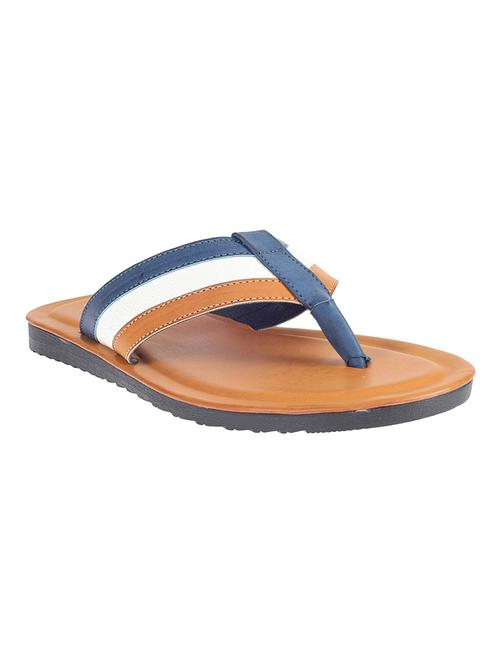 tan toe separator slippers - 17341613 - Standard Image - 1