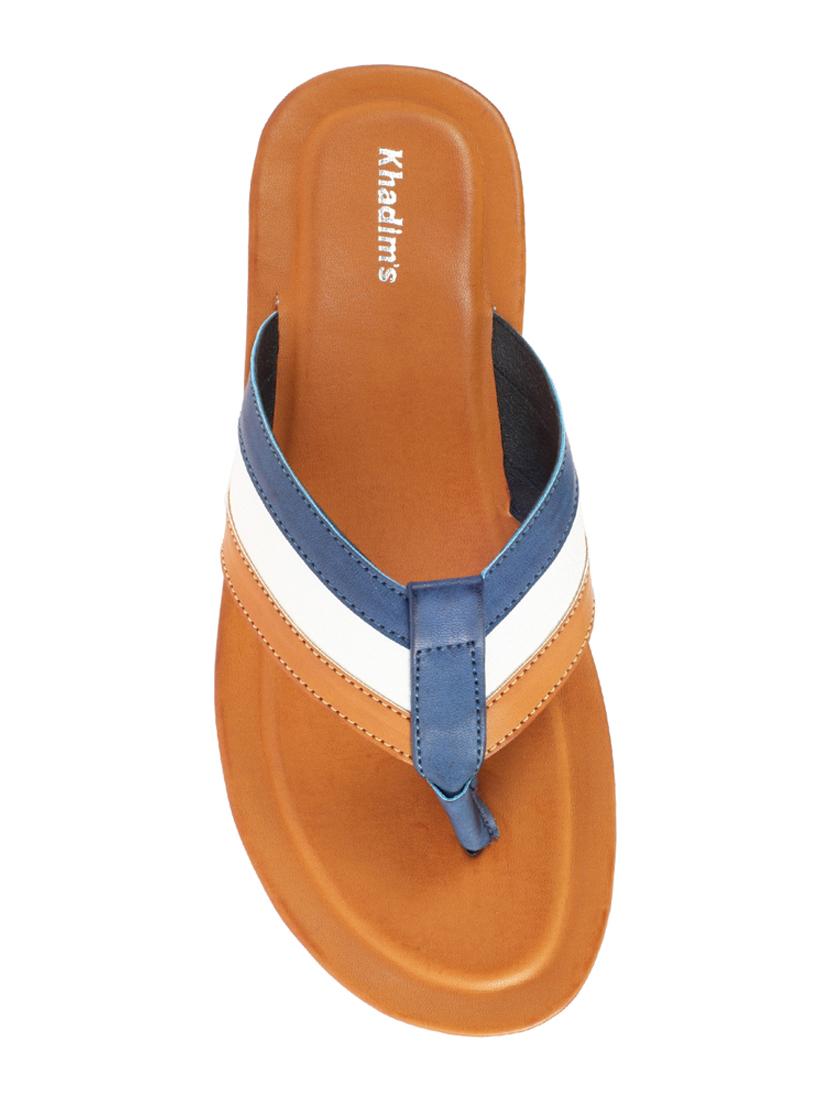 tan toe separator slippers - 17341613 - Zoom Image - 4