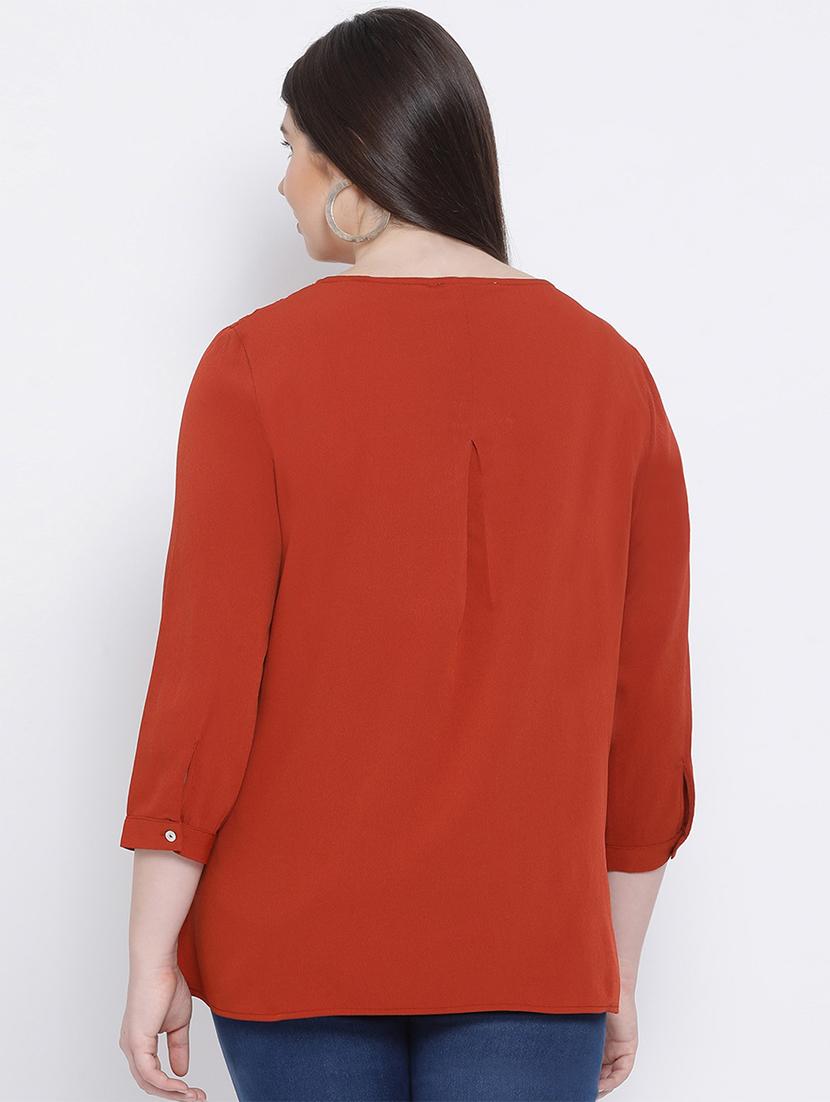lace panel solid top - 17341797 - Zoom Image - 3