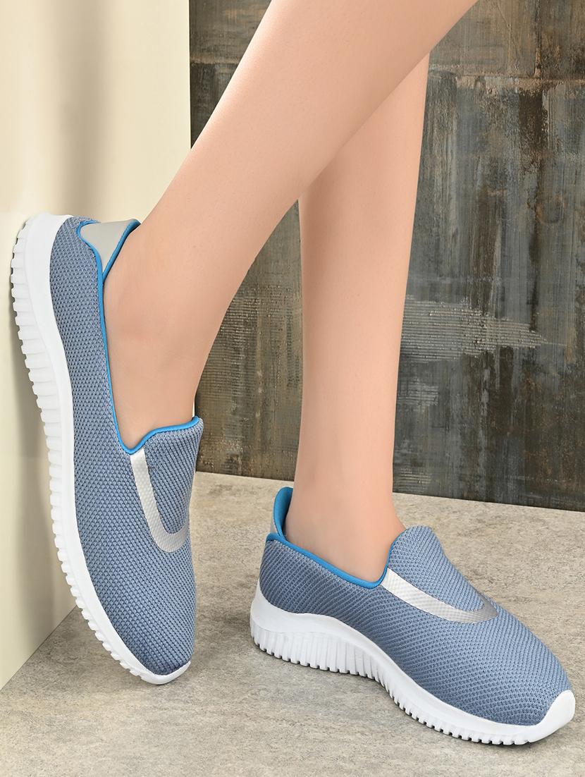 blue slip on sports shoes - 17342142 - Zoom Image - 5