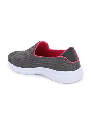 grey slip on sports shoes - 17342151 - Standard Image - 3