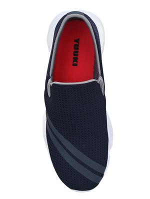 blue slip on sport shoes - 17342156 - Standard Image - 4