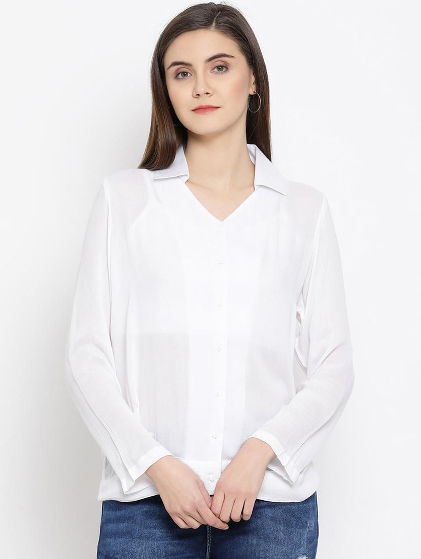long sleeved solid top - 17342457 - Zoom Image - 1