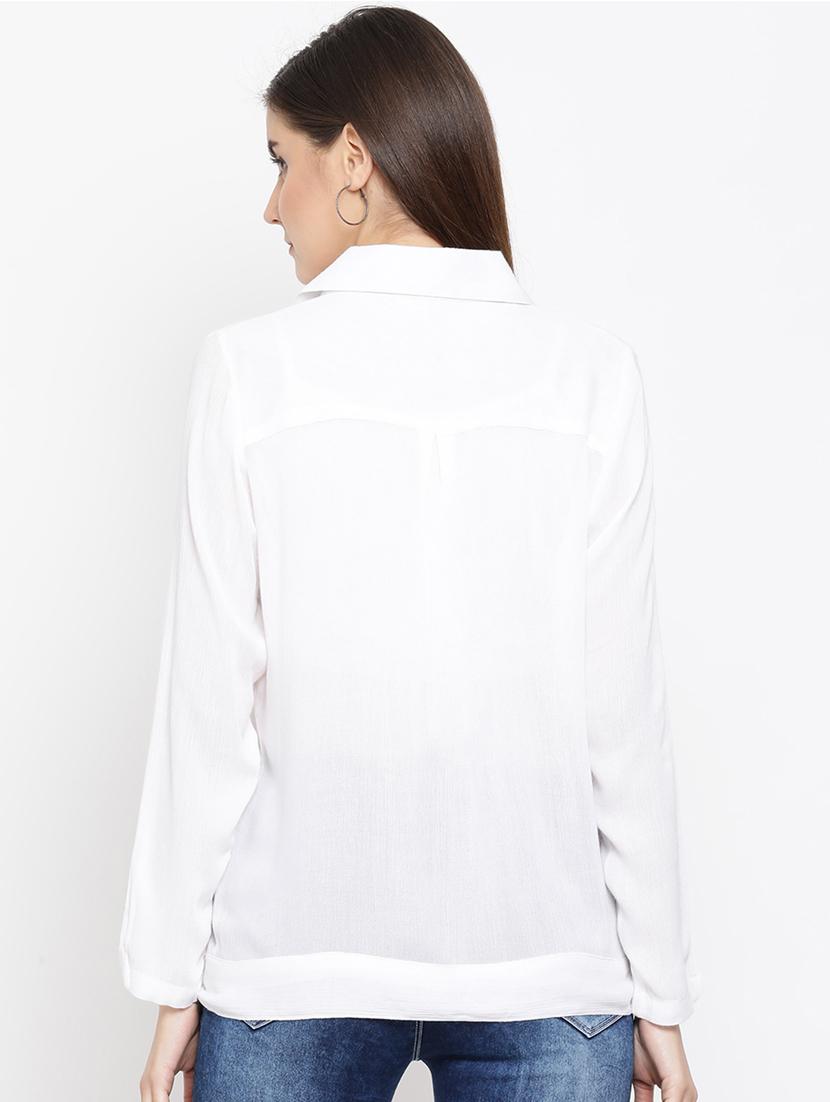 long sleeved solid top - 17342457 - Zoom Image - 3