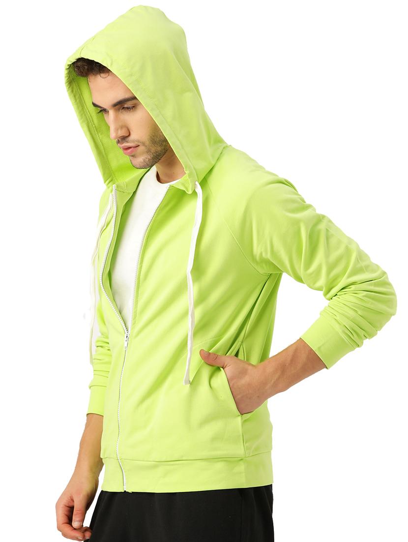 green solid sweatshirt - 17342583 - Zoom Image - 2