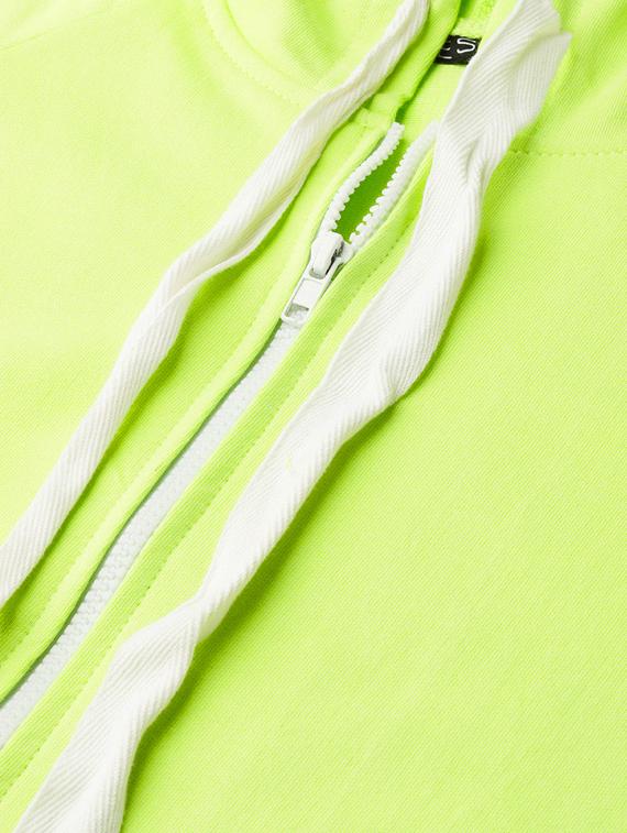 green solid sweatshirt - 17342583 - Zoom Image - 5