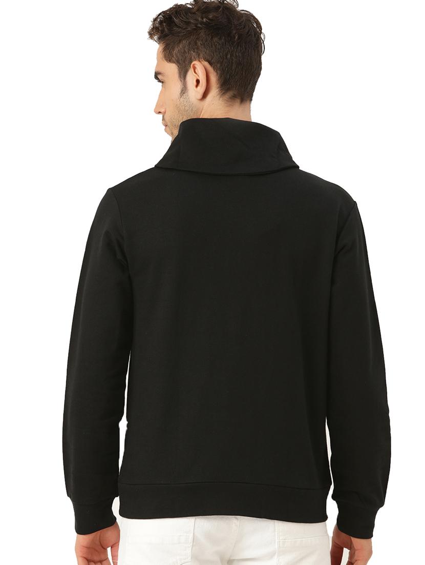 black solid sweatshirt - 17342586 - Zoom Image - 3
