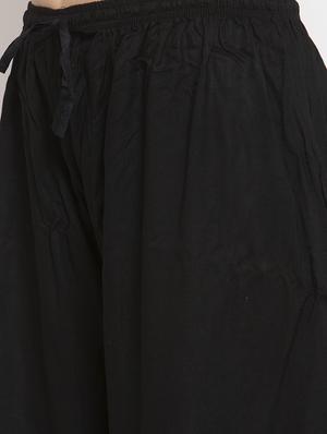 tie front flared palazzo - 17342803 - Standard Image - 5