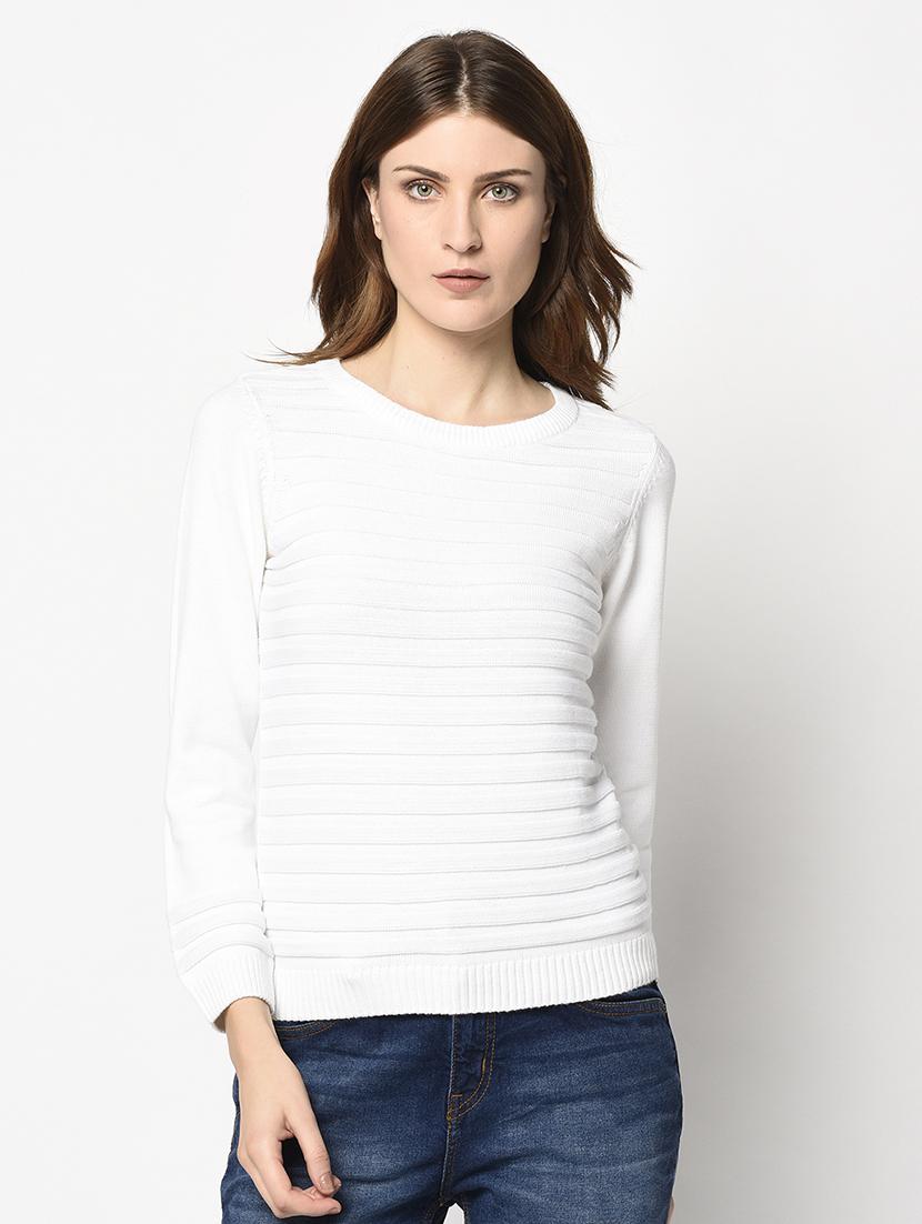 round neck solid top - 17342832 - Zoom Image - 1