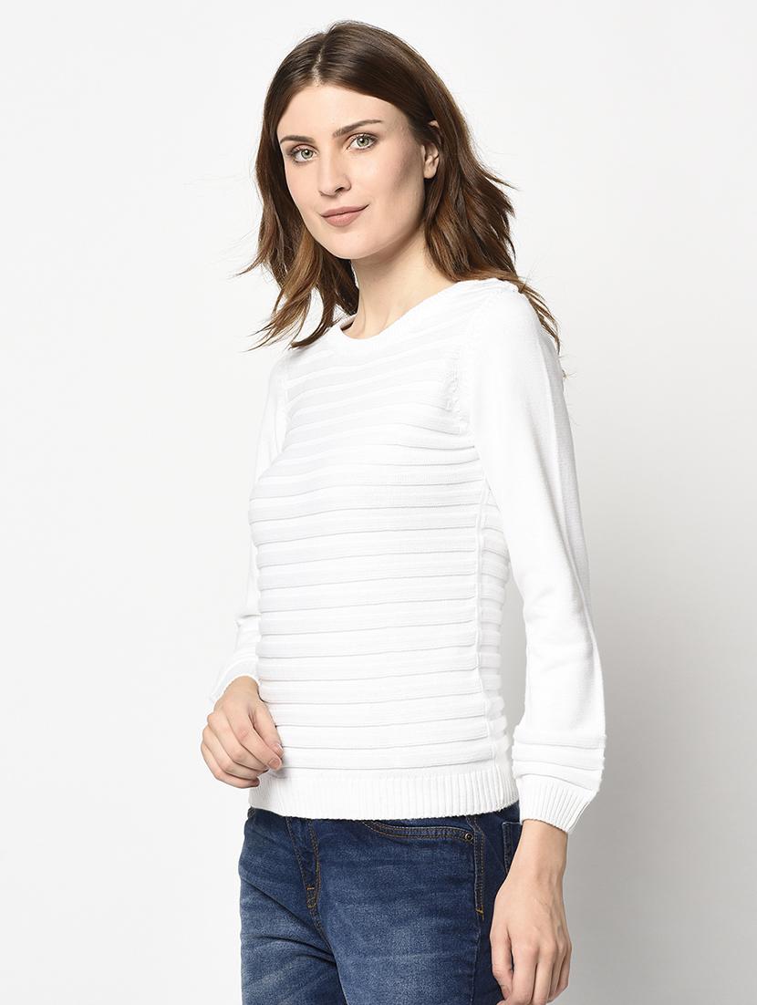 round neck solid top - 17342832 - Zoom Image - 2