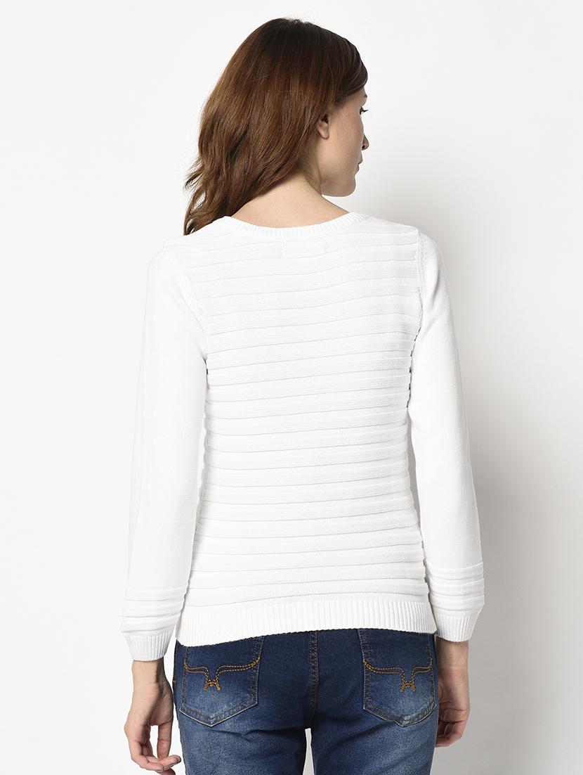 round neck solid top - 17342832 - Zoom Image - 3