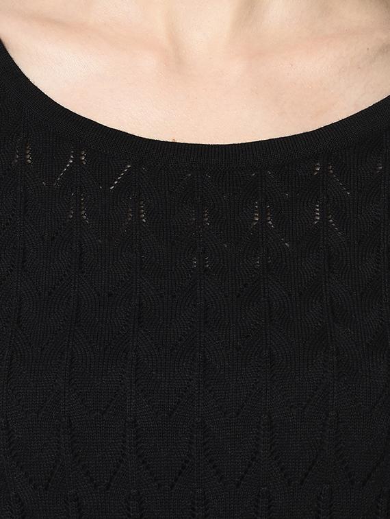 round neck solid top - 17342837 - Zoom Image - 5
