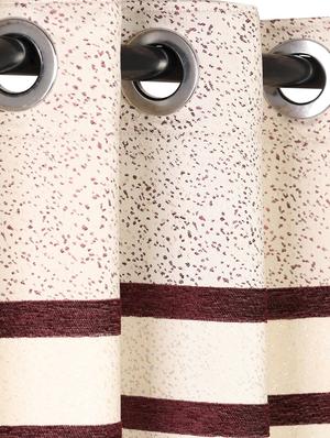 polyster jacquard door curtain (pack of 2) - 17342924 - Standard Image - 2