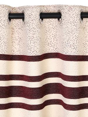 polyster jacquard door curtain (pack of 2) - 17342924 - Standard Image - 3