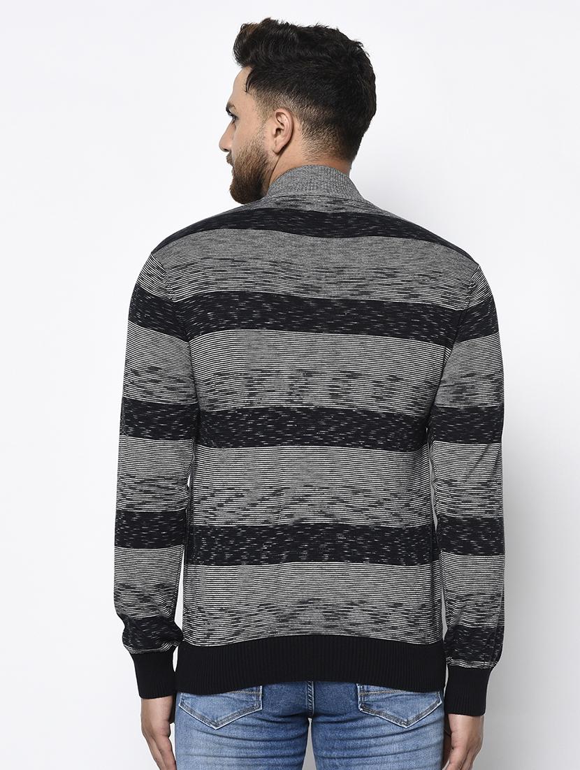 grey striped pullover - 17342930 - Zoom Image - 3