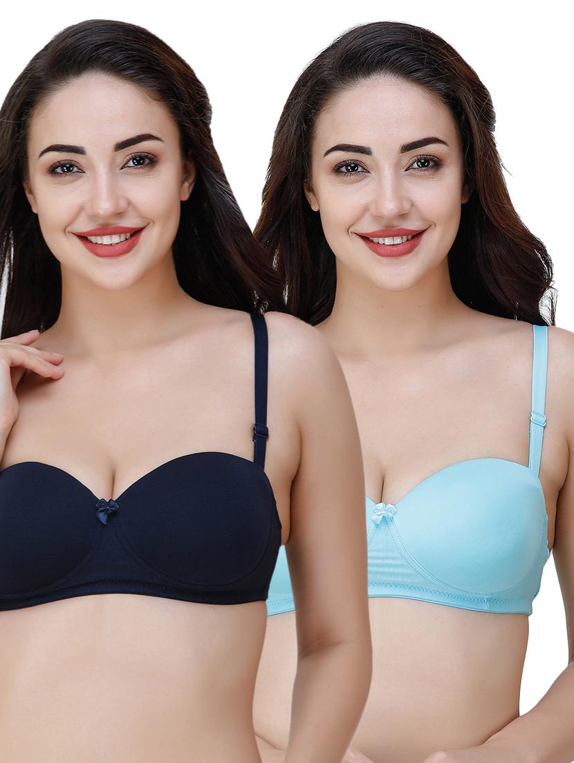 set of 2 detachable strap t-shirt bra - 17343000 - Zoom Image - 1
