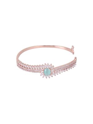 green brass bangle bracelet - 17343013 - Standard Image - 3