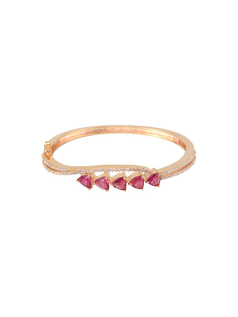 red brass bangle bracelet - 17343016 - Zoom Image - 1