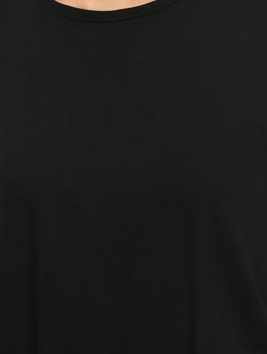 round neck solid tee - 17343059 - Standard Image - 4