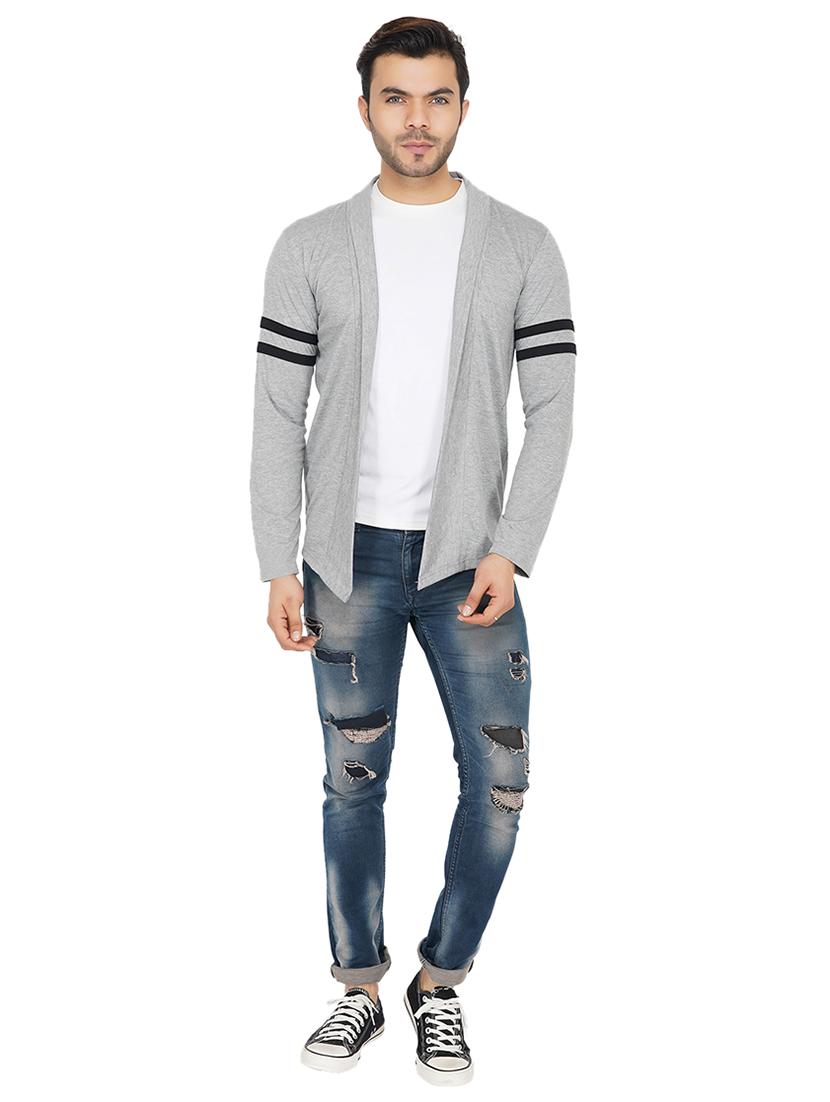 grey taped shrug - 17343079 - Zoom Image - 4