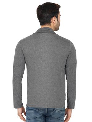 grey solid shrug - 17343084 - Standard Image - 3