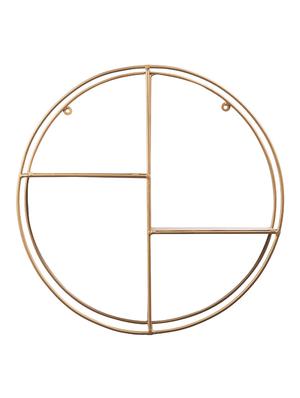 round floating wall mounted partition iron wall shelf - 17343219 - Standard Image - 3