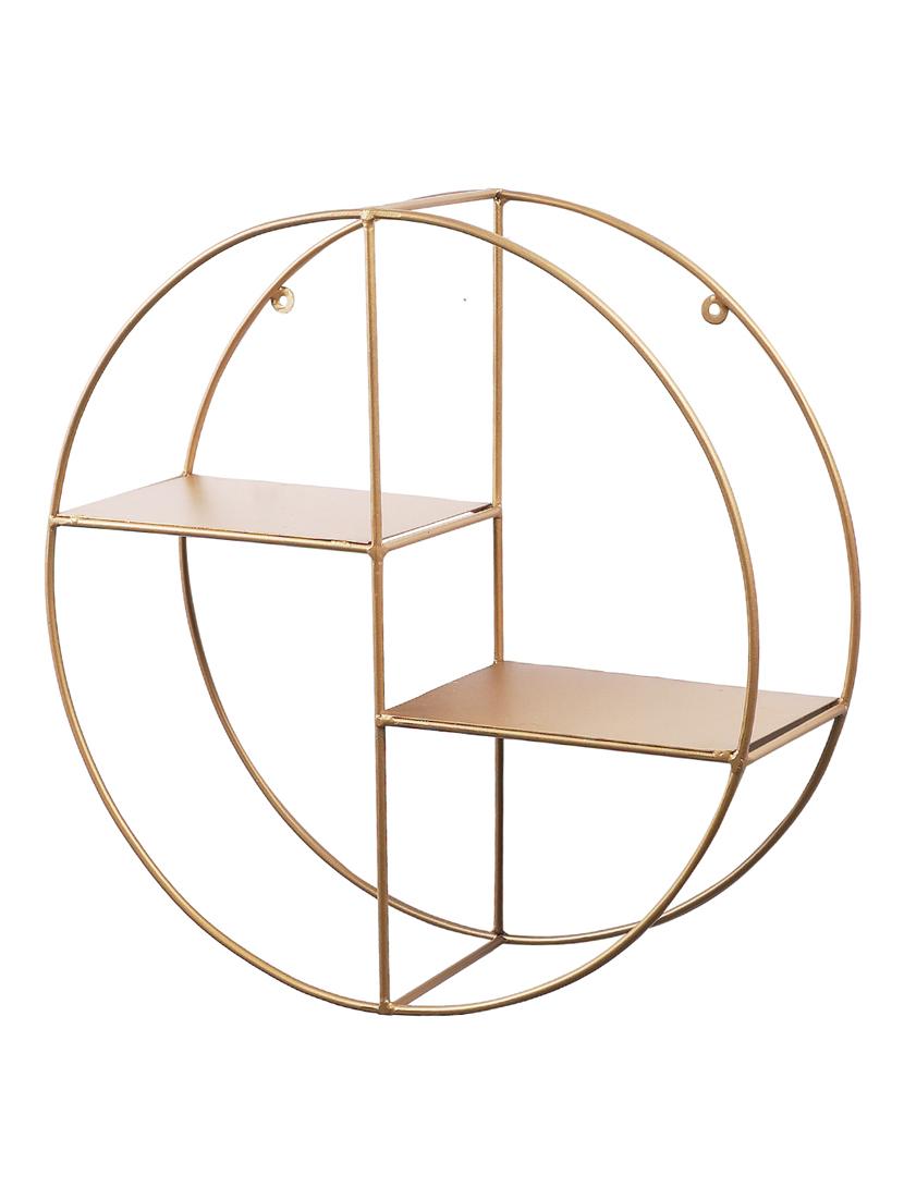 round floating wall mounted partition iron wall shelf - 17343219 - Zoom Image - 2