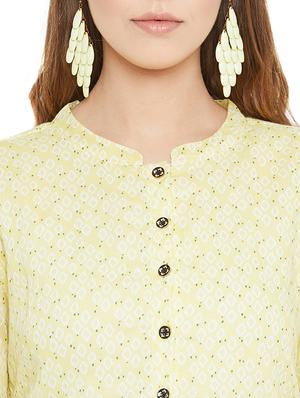 tie back printed a-line dress - 17343414 - Standard Image - 4