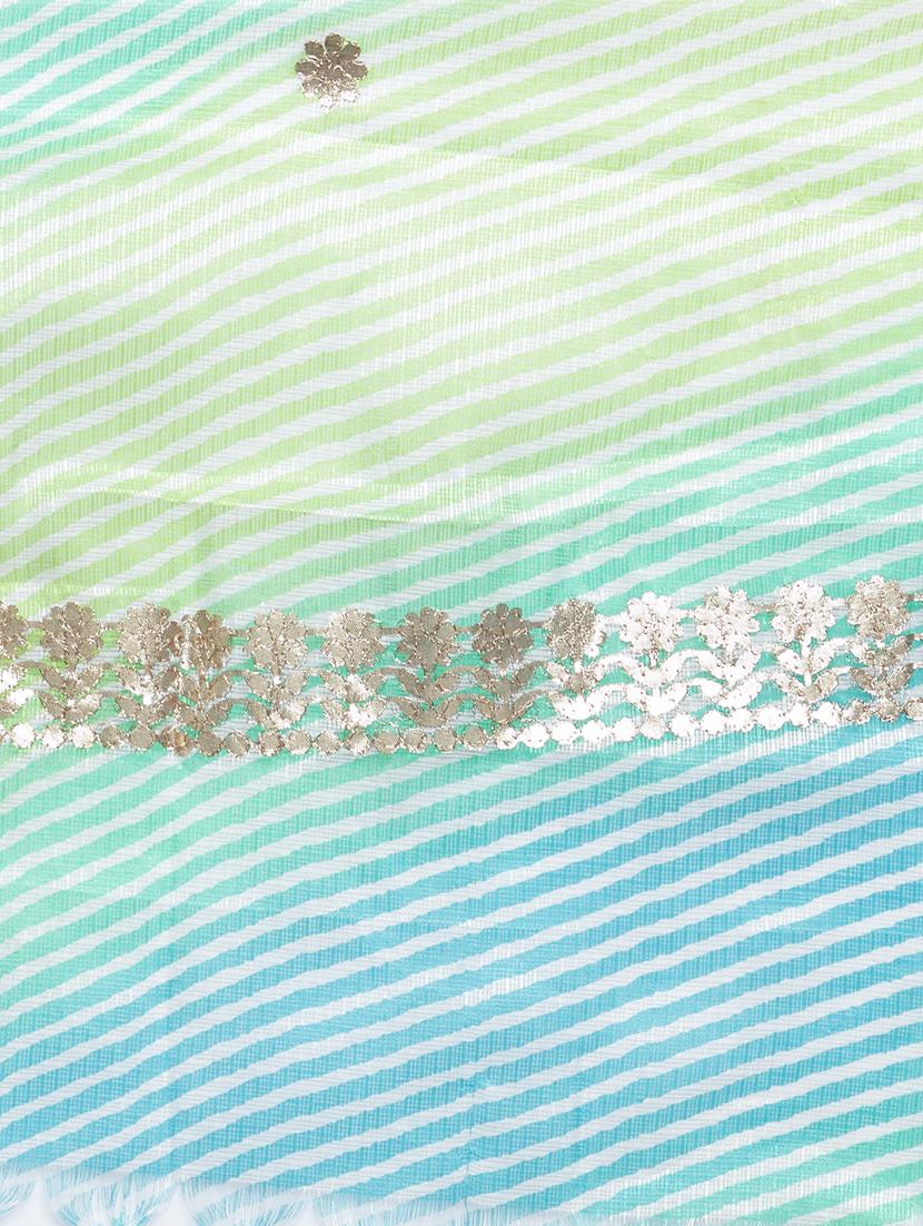 gota work leheriya dupatta - 17343487 - Zoom Image - 4