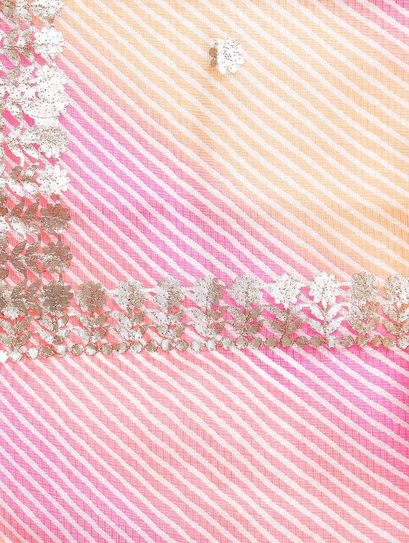 gota work leheriya dupatta - 17343488 - Zoom Image - 4