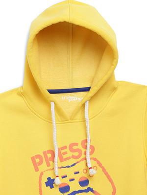 yellow fleece sweatshirt - 17343809 - Standard Image - 3