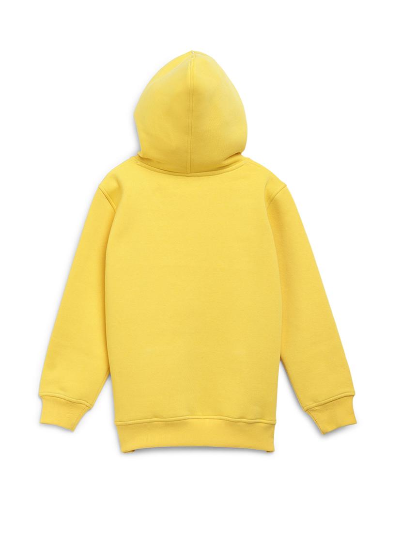yellow fleece sweatshirt - 17343809 - Zoom Image - 2