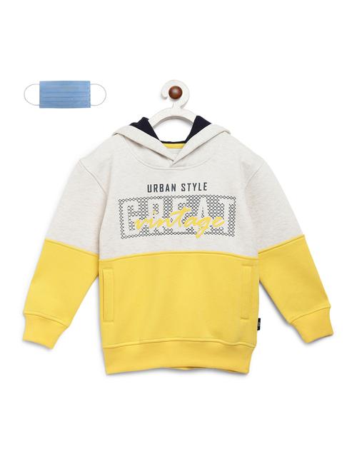 yellow fleece sweatshirt - 17343811 - Standard Image - 1