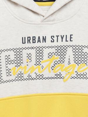 yellow fleece sweatshirt - 17343811 - Standard Image - 4